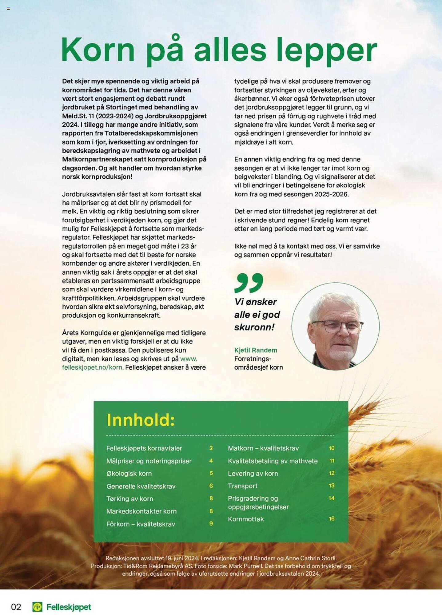 Felleskjøpet Kundeavis (2024-06-20 - 2025-12-31)