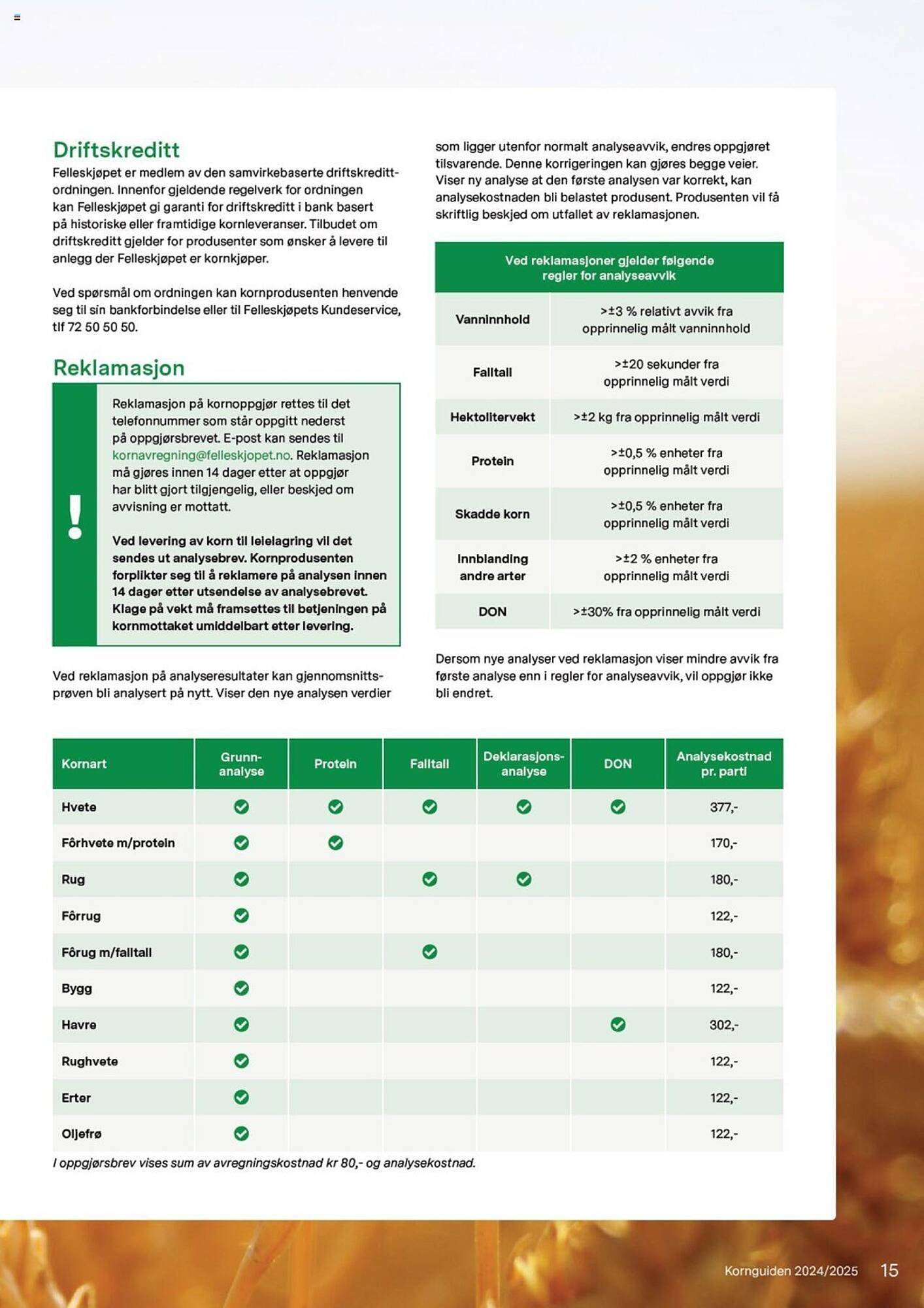 Felleskjøpet Kundeavis (2024-06-20 - 2025-12-31)