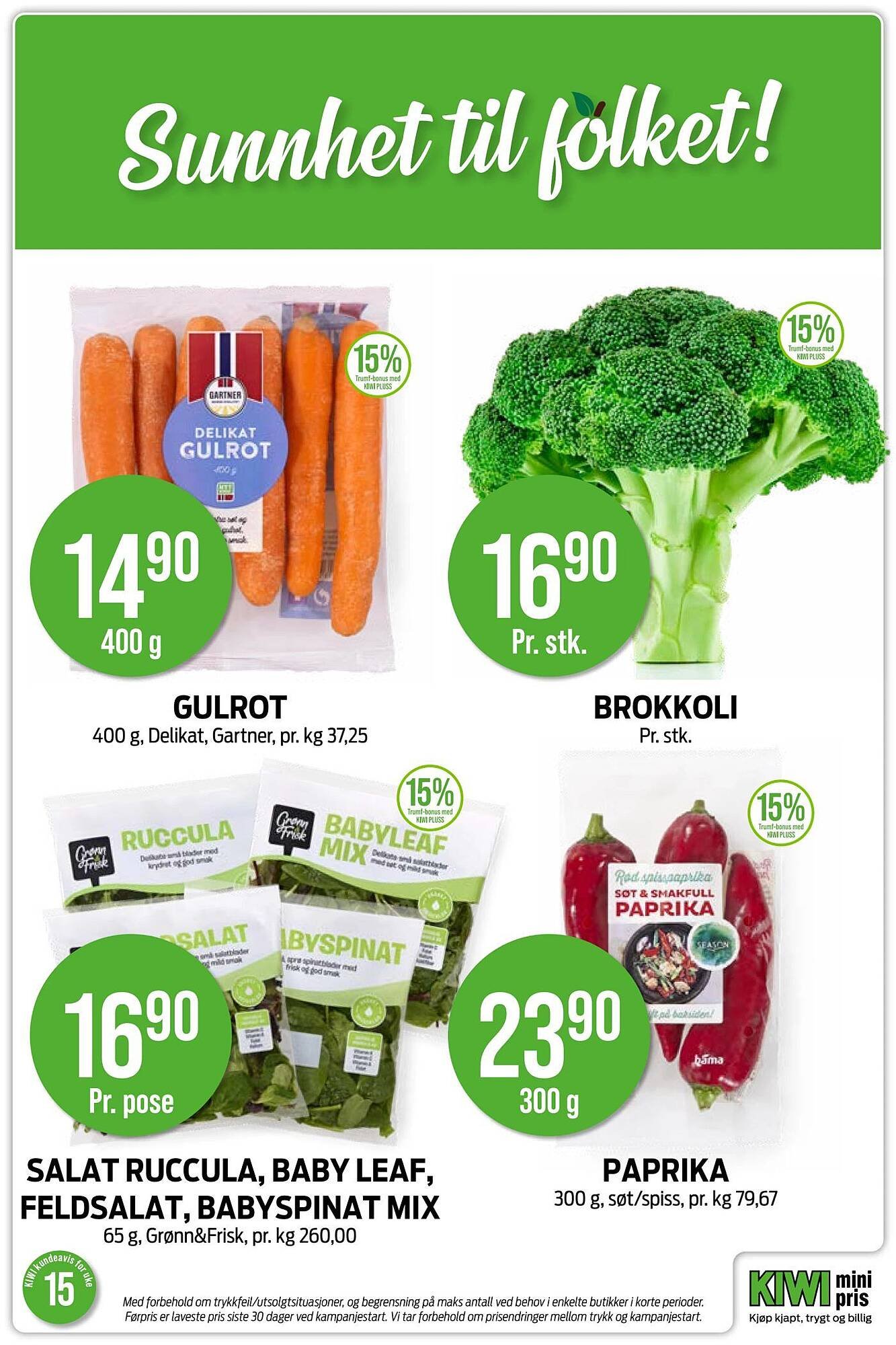 Kiwi kundeavis (2026-04-06 - 2026-04-12)