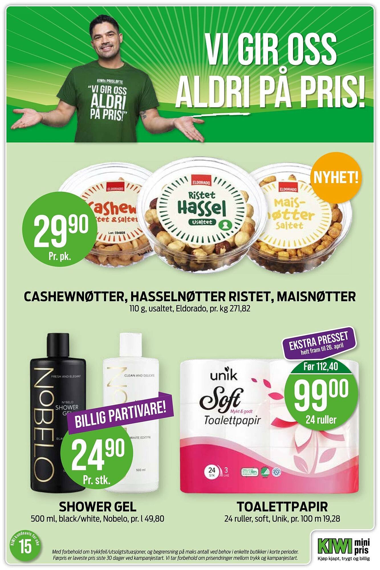 Kiwi kundeavis (2026-04-06 - 2026-04-12)