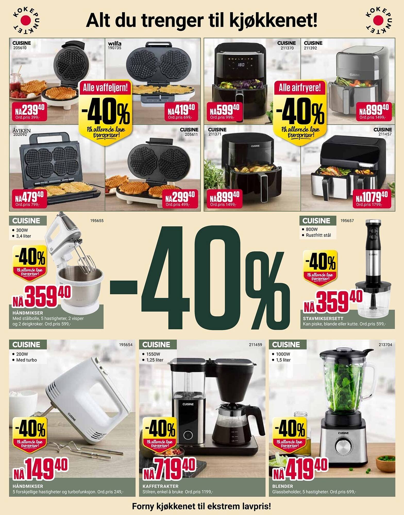 Europris kundeavis (2026-03-16 - 2026-03-21)