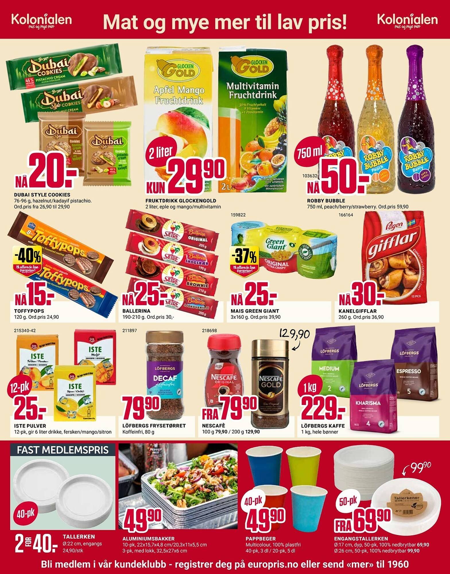 Europris kundeavis (2026-03-16 - 2026-03-21)