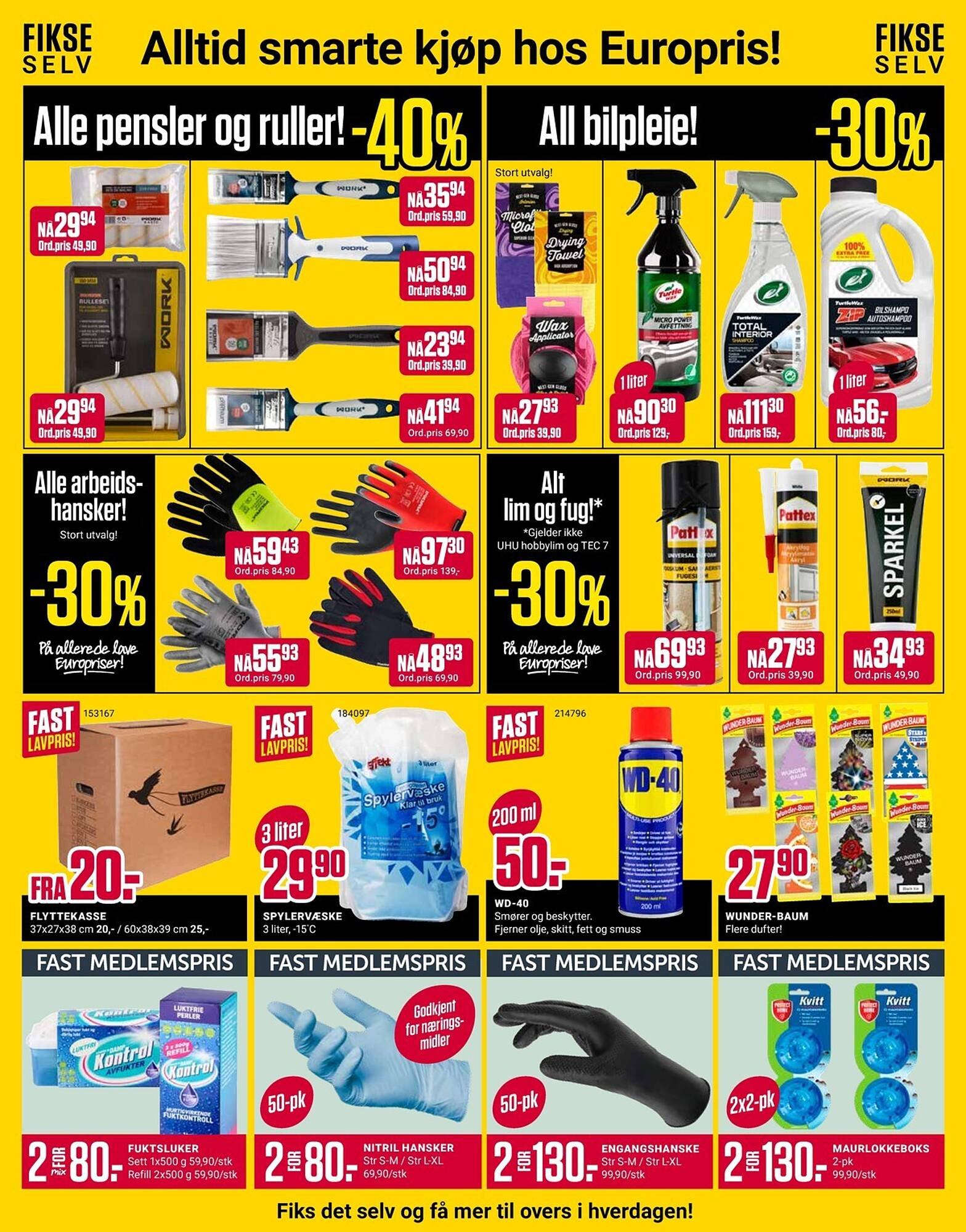 Europris kundeavis (2026-03-16 - 2026-03-21)