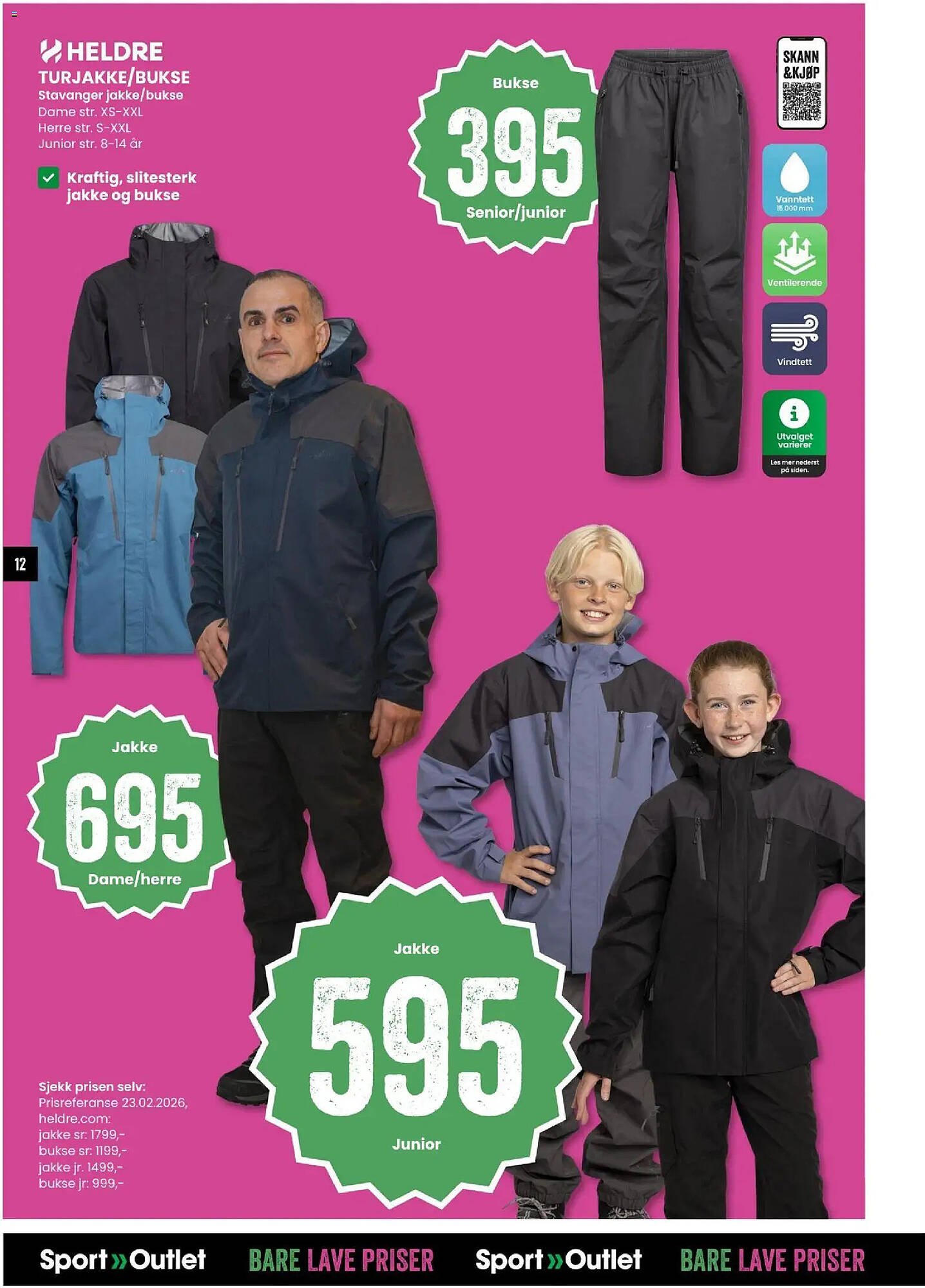 Sport Outlet kundeavis (2026-03-10 - 2026-03-22)