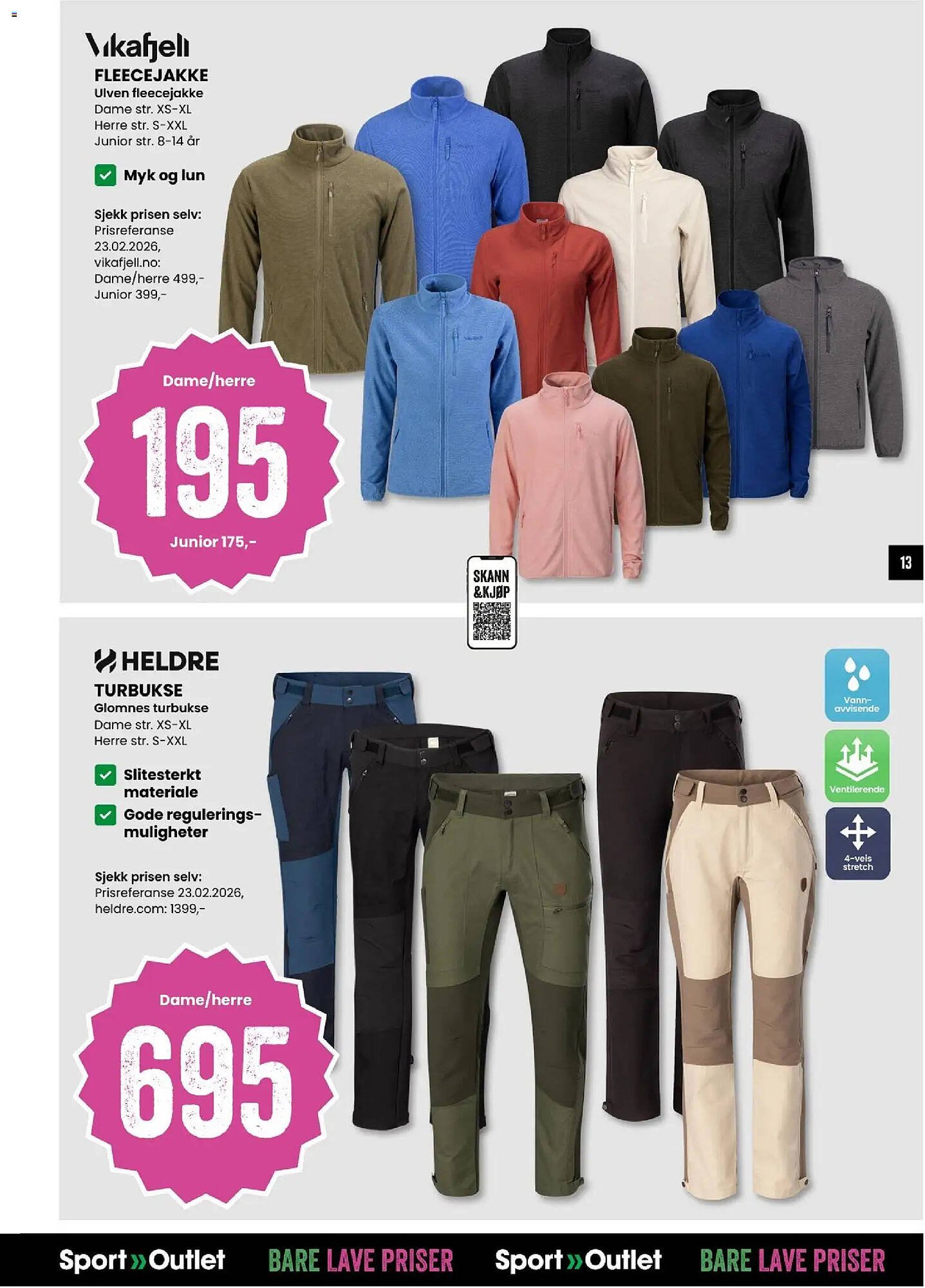 Sport Outlet kundeavis (2026-03-10 - 2026-03-22)