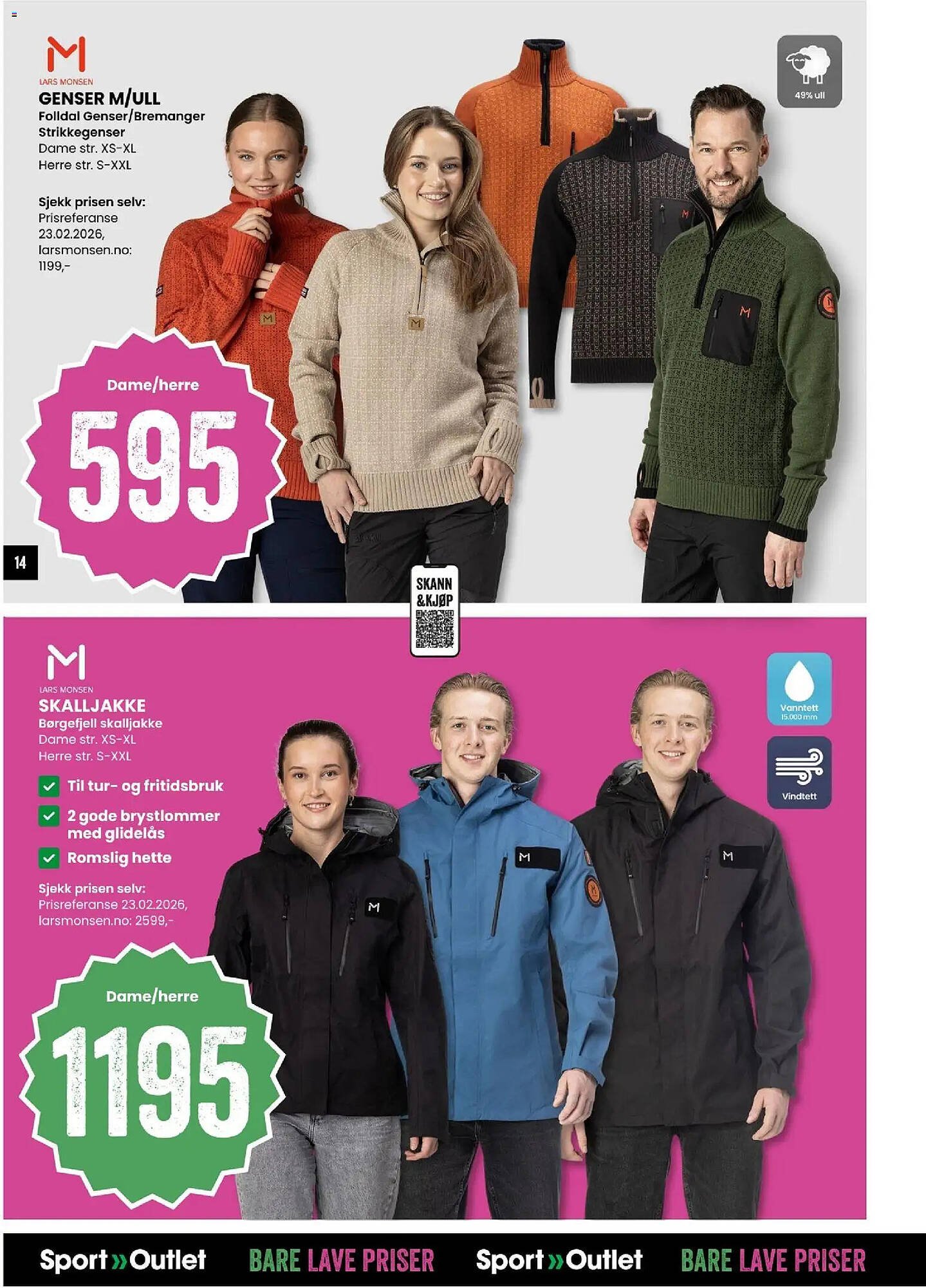 Sport Outlet kundeavis (2026-03-10 - 2026-03-22)