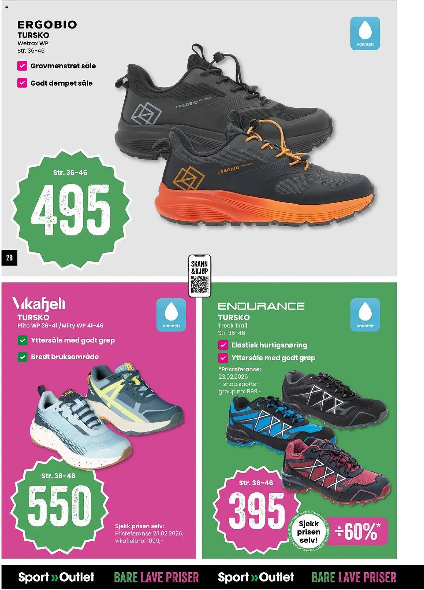 Sport Outlet kundeavis (2026-03-10 - 2026-03-22)