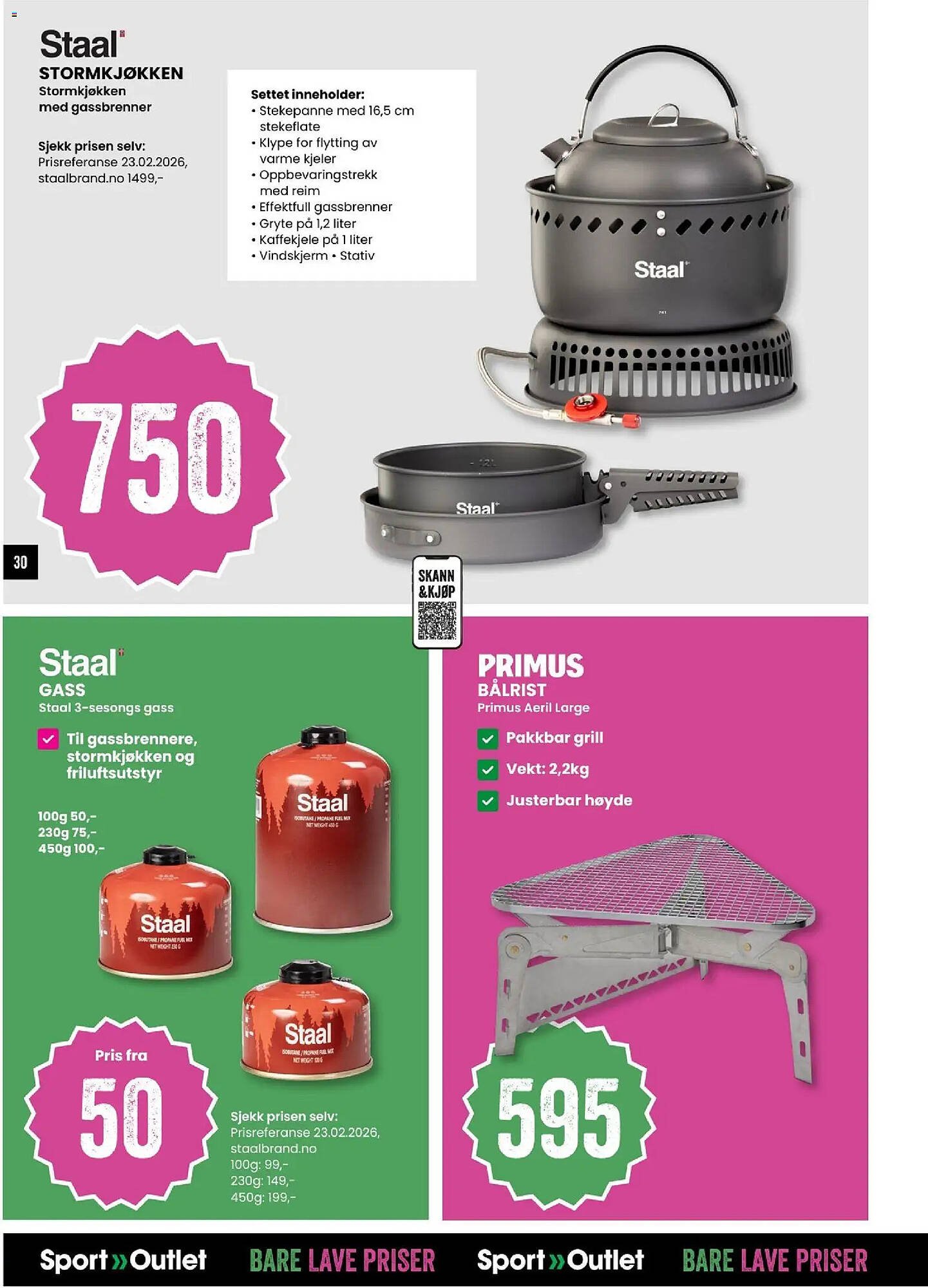 Sport Outlet kundeavis (2026-03-10 - 2026-03-22)