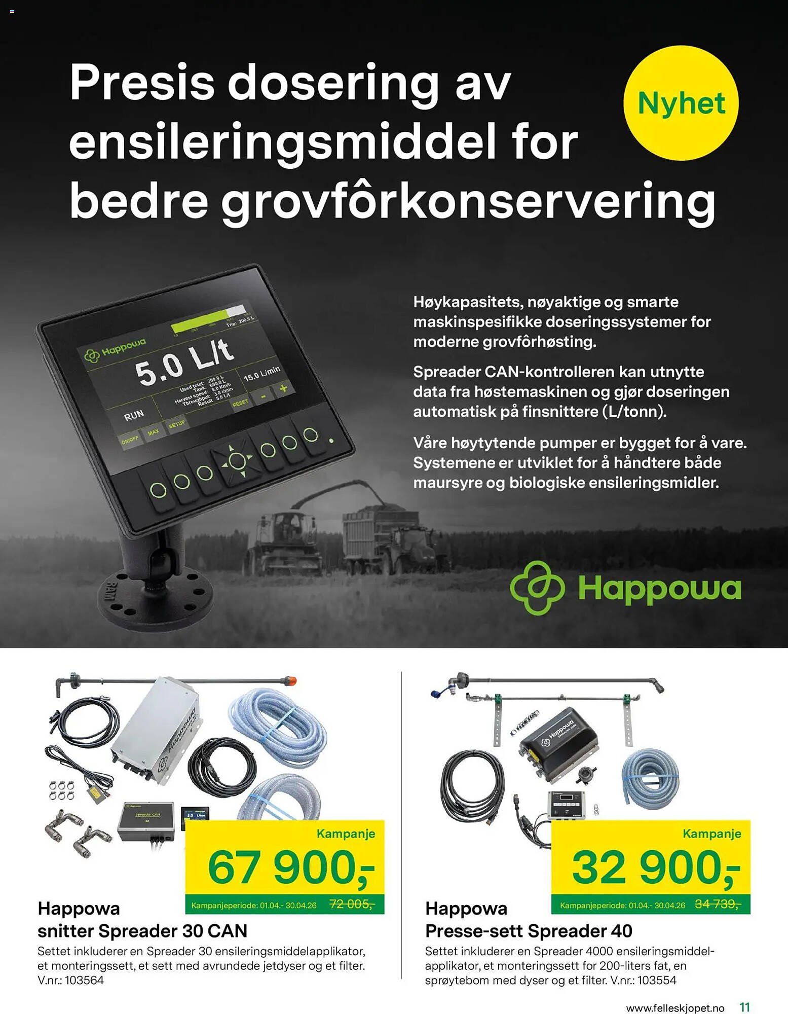 Felleskjøpet kundeavis (2026-04-15 - 2027-01-03)