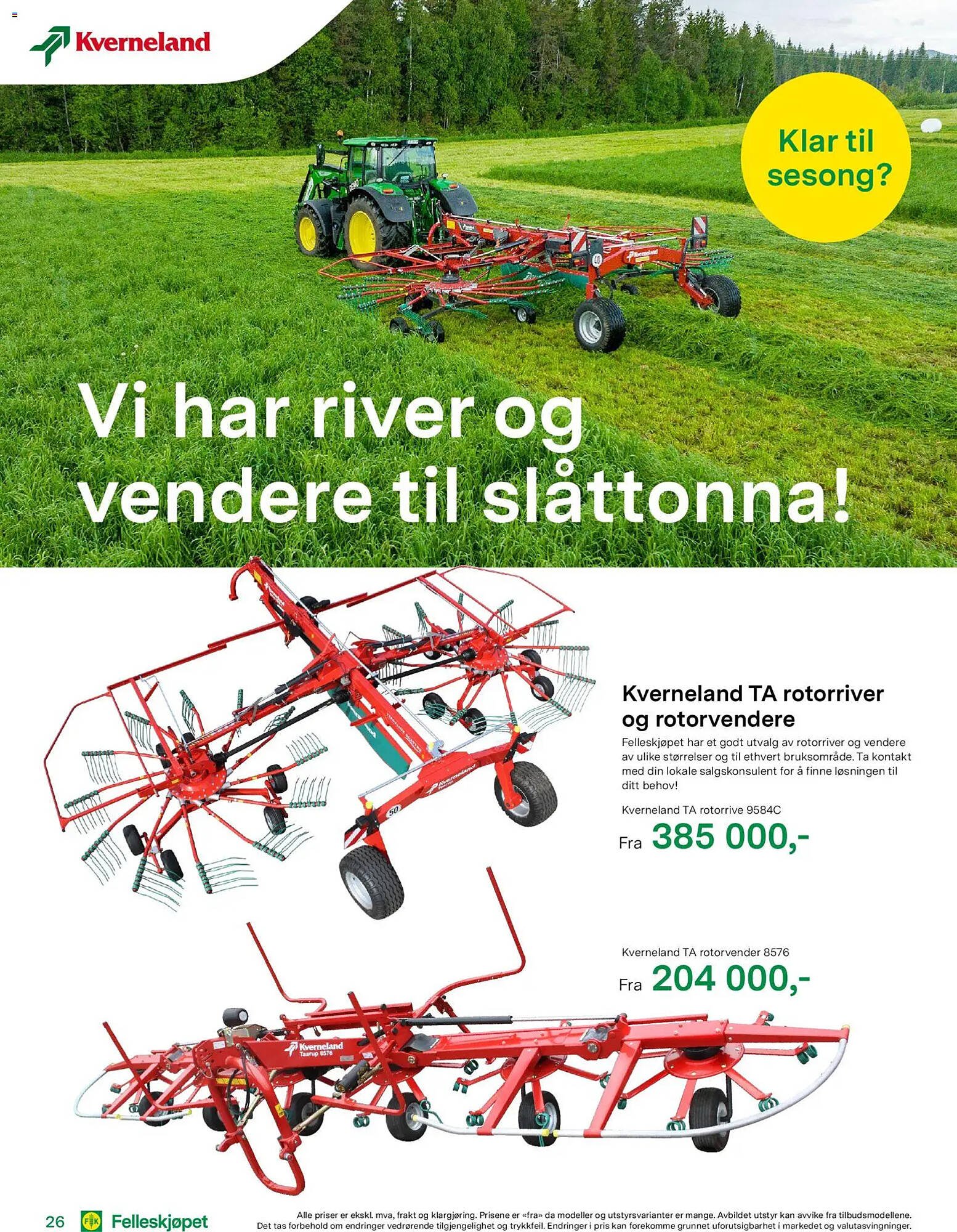 Felleskjøpet kundeavis (2026-04-15 - 2027-01-03)