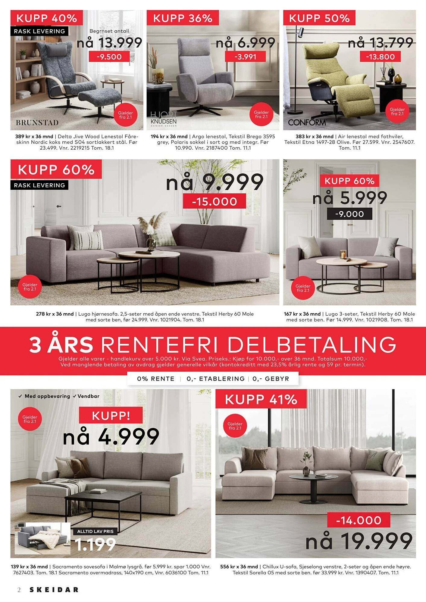 Skeidar kundeavis (2025-12-30 - 2026-01-02)