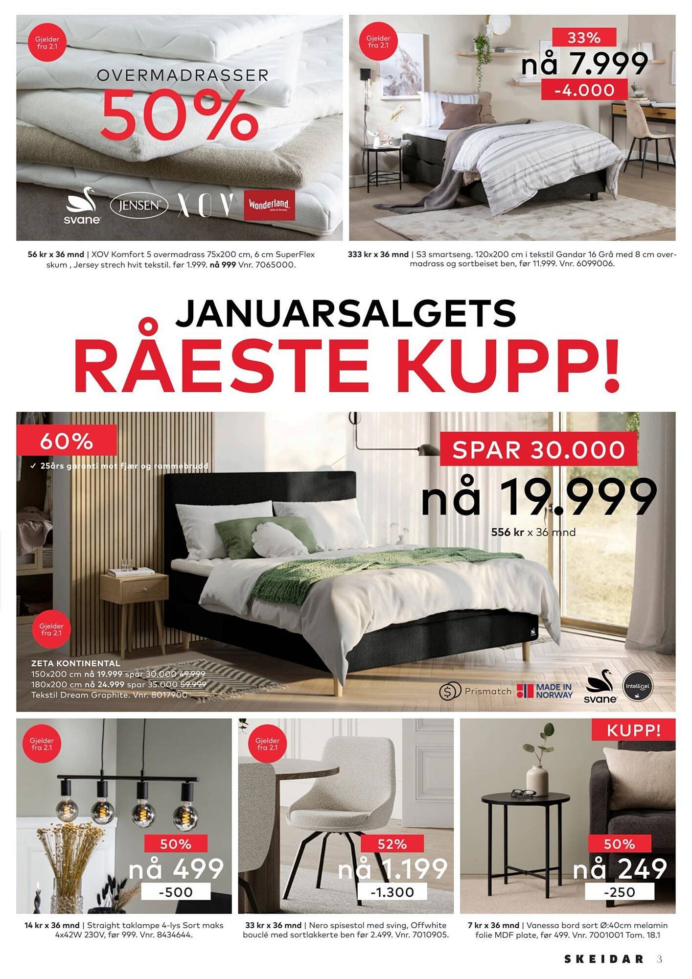 Skeidar kundeavis (2025-12-30 - 2026-01-02)