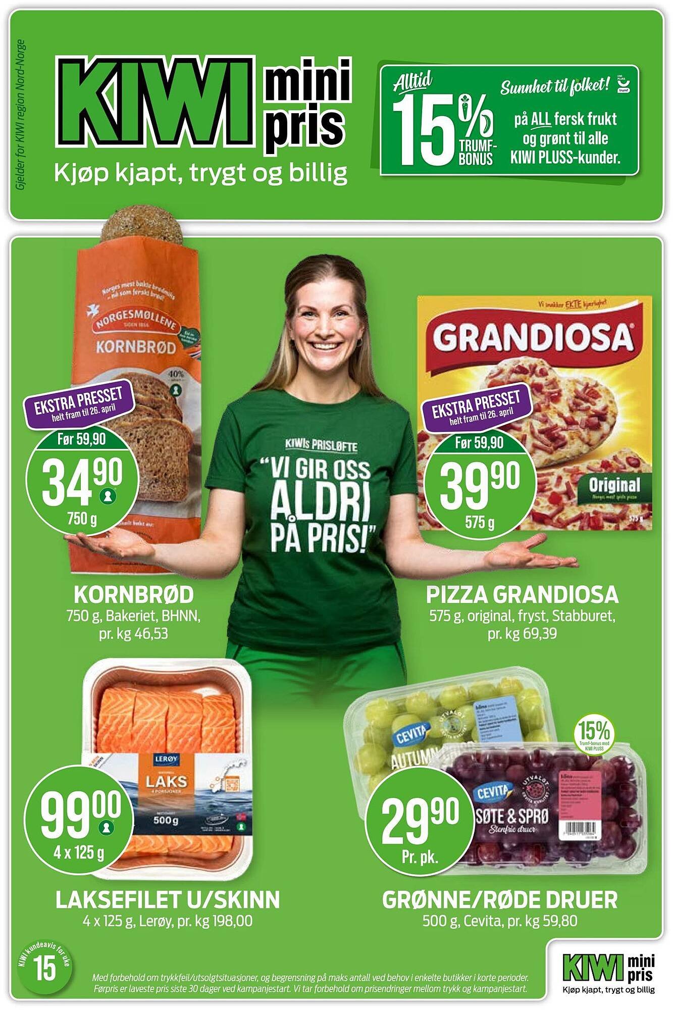 Kiwi kundeavis (2026-04-06 - 2026-04-12)