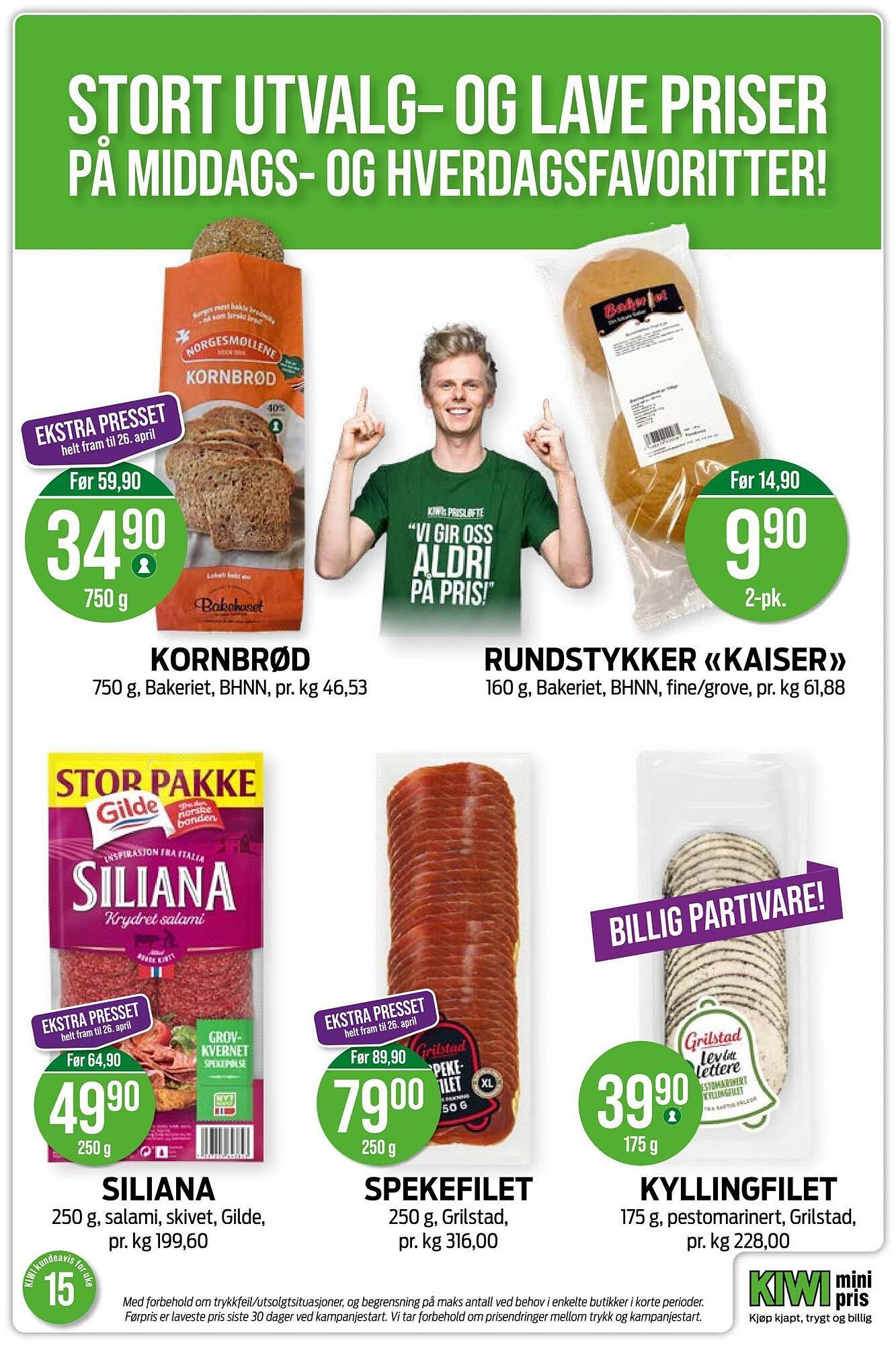 Kiwi kundeavis (2026-04-06 - 2026-04-12)