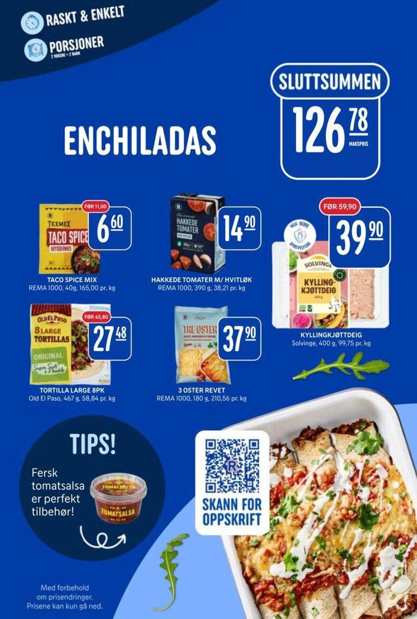 Rema 1000 kundeavis (2026-04-20 - 2026-04-25)