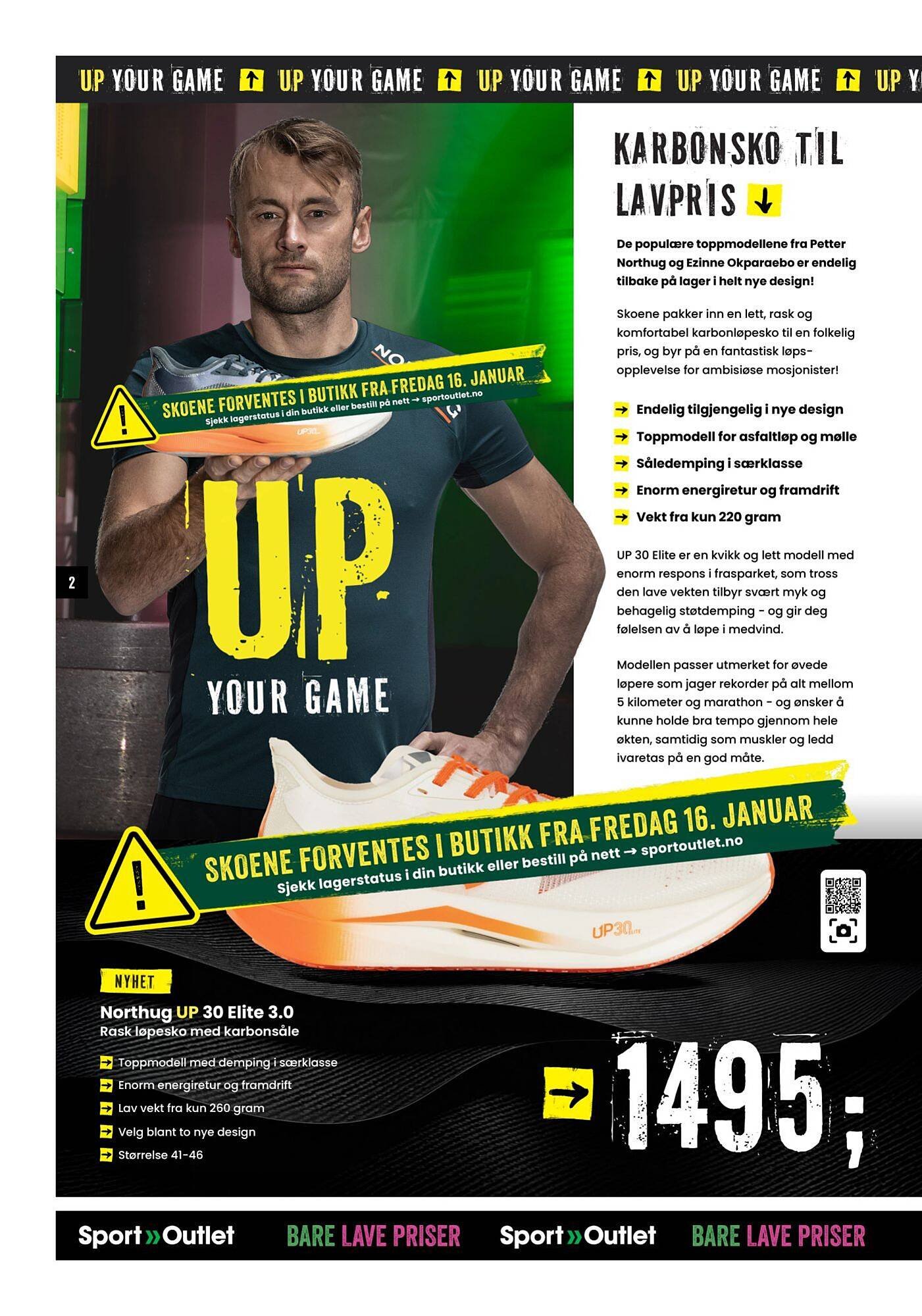 Sport Outlet kundeavis (2026-01-14 - 2026-02-02)