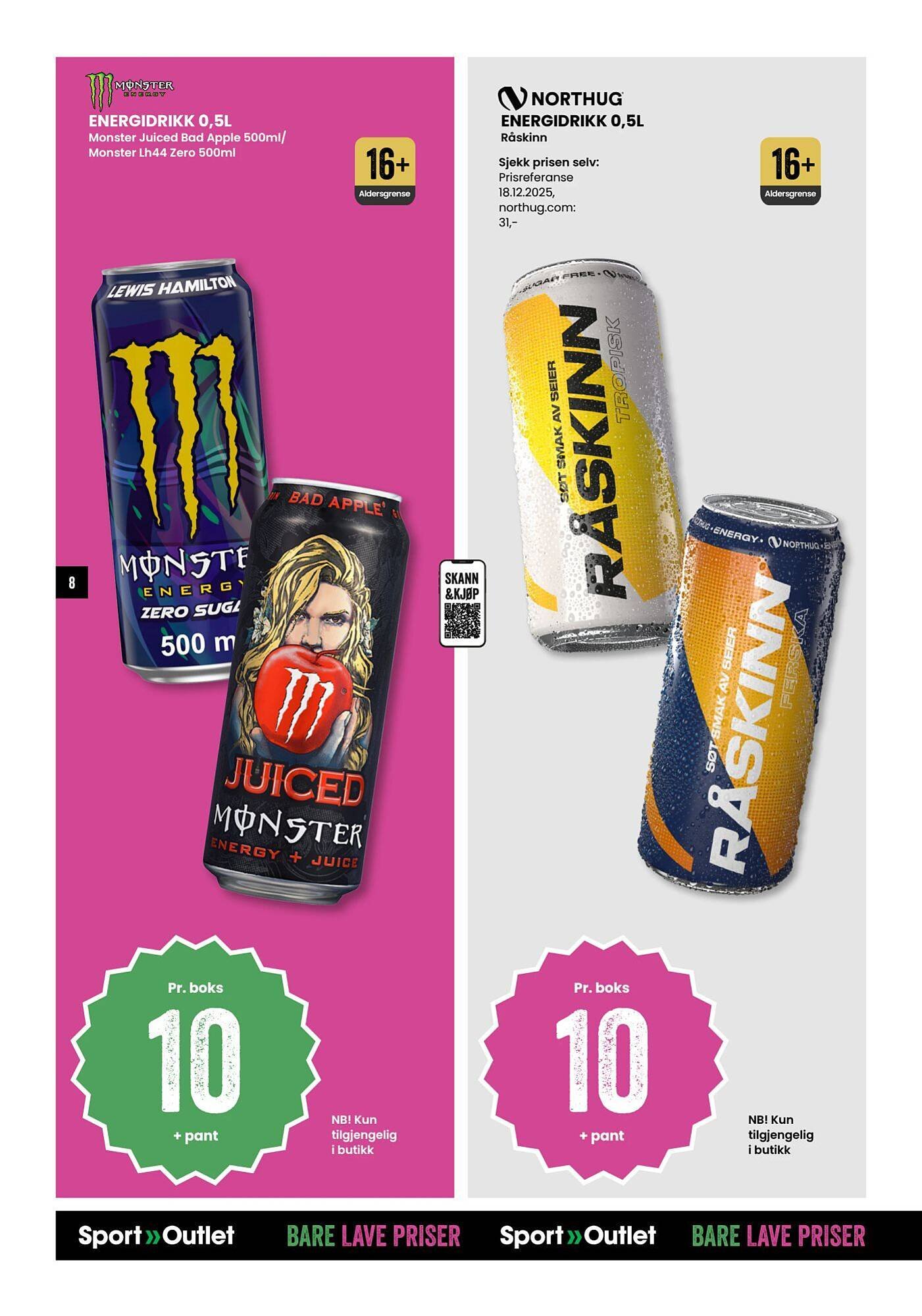 Sport Outlet kundeavis (2026-01-14 - 2026-02-02)