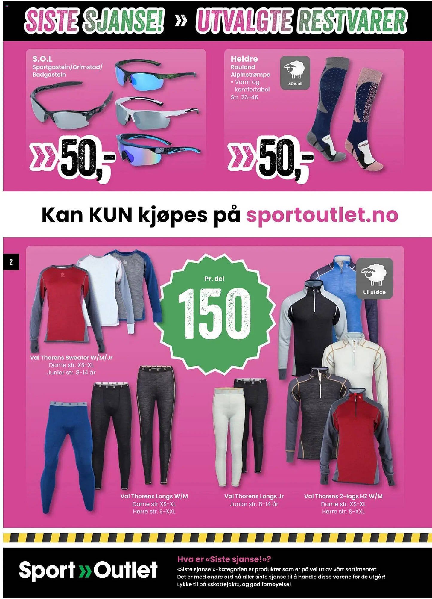 Sport Outlet kundeavis (2026-02-17 - 2026-03-03)