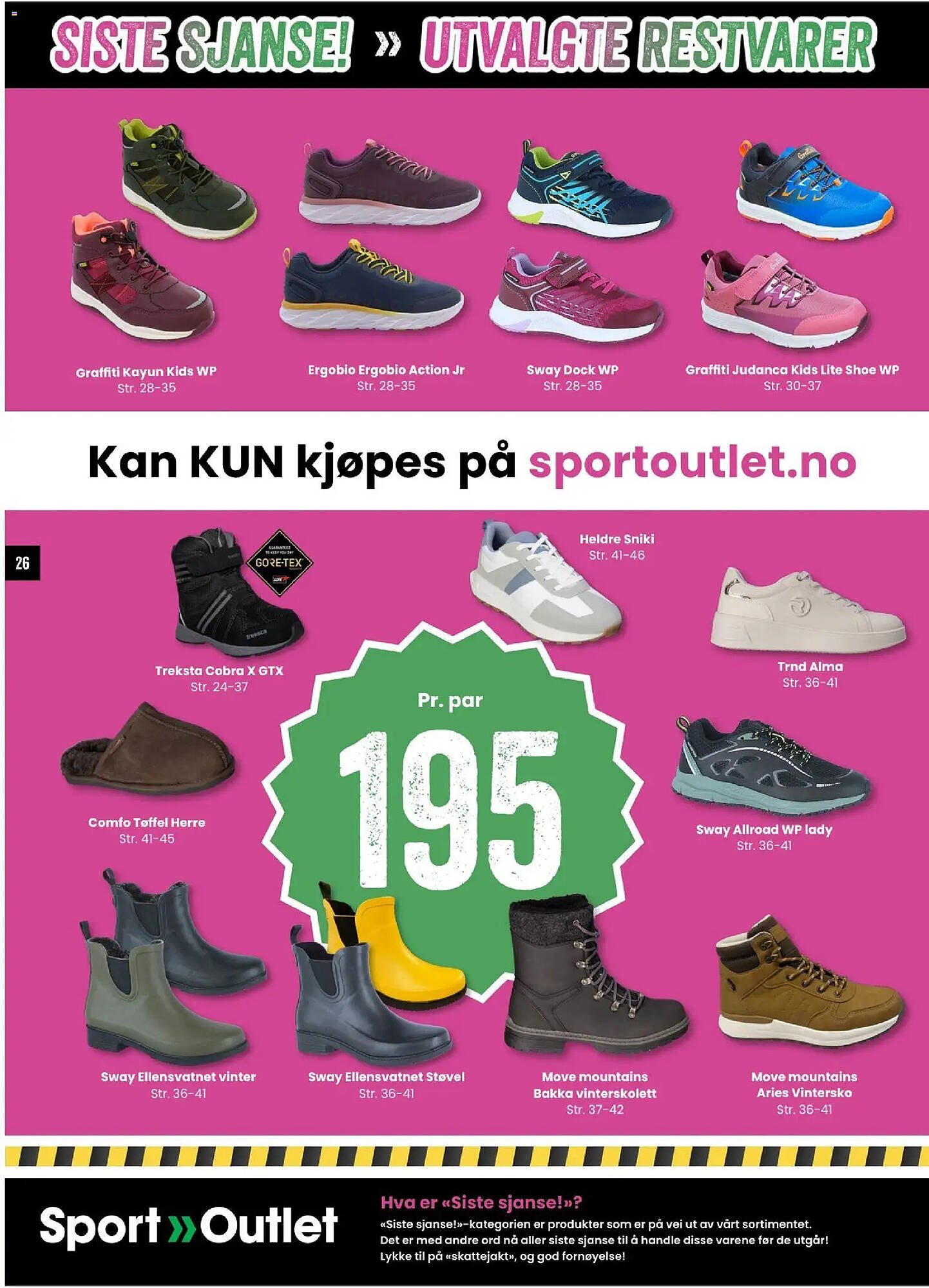 Sport Outlet kundeavis (2026-02-17 - 2026-03-03)