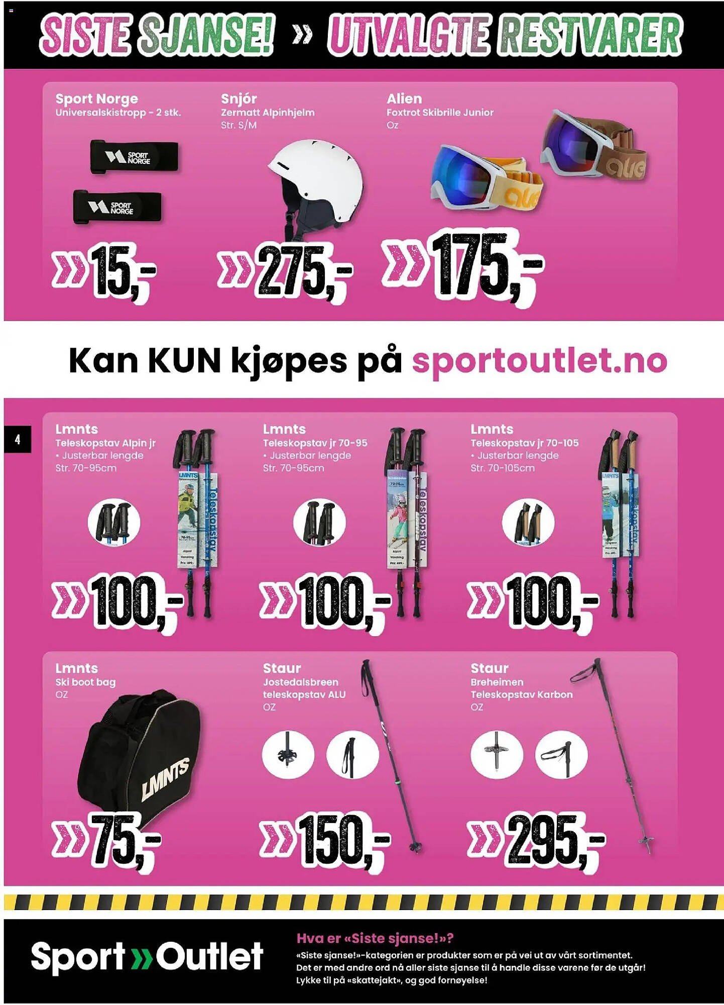 Sport Outlet kundeavis (2026-02-17 - 2026-03-03)