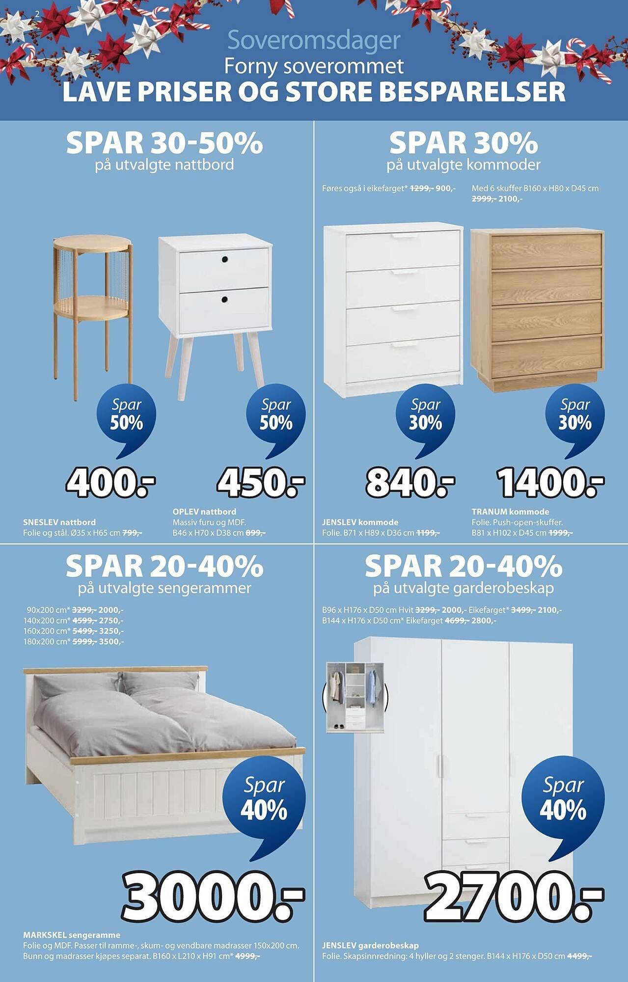 JYSK kundeavis (2025-12-01 - 2025-12-23)