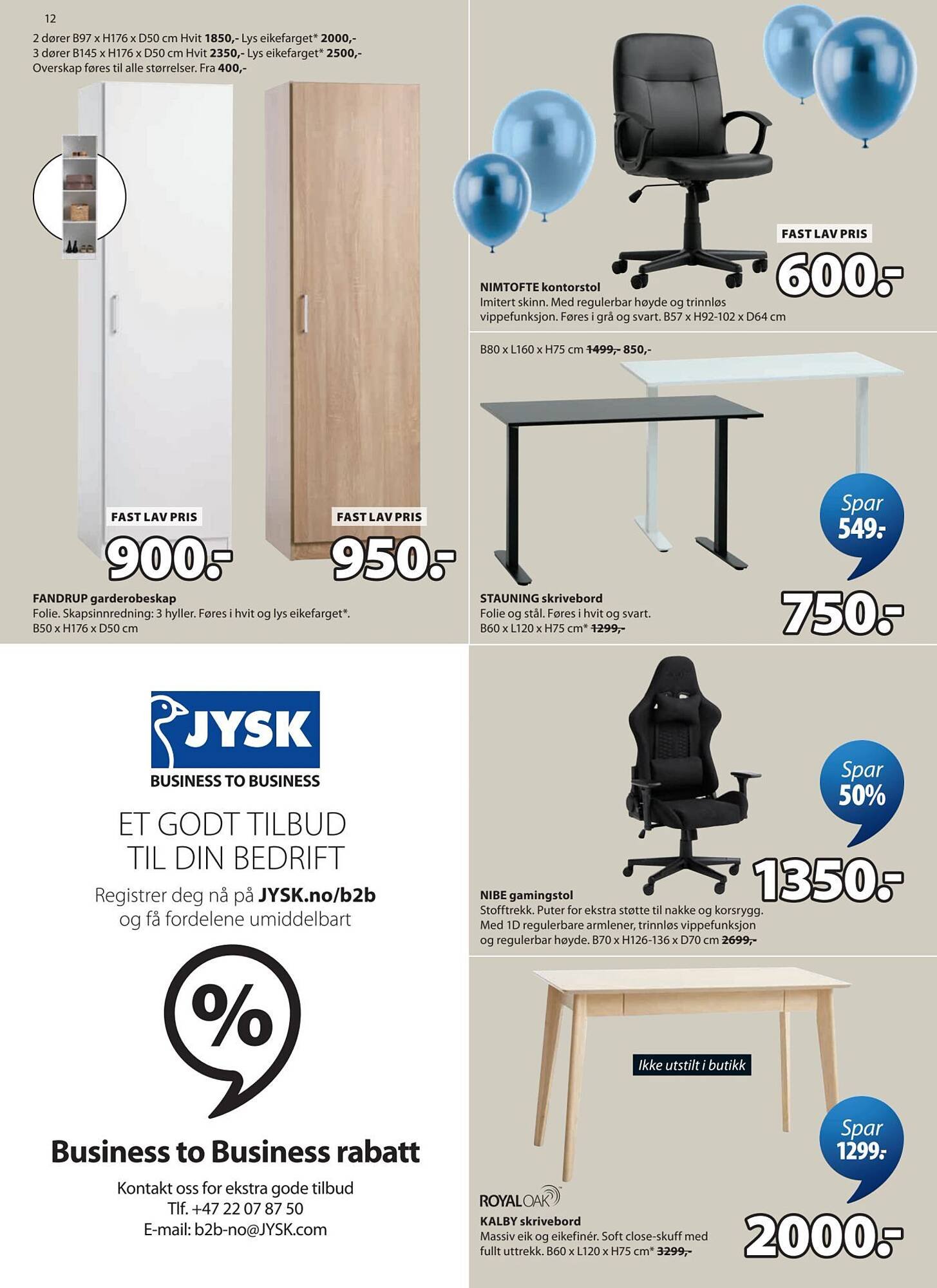 JYSK kundeavis (2026-03-30 - 2026-04-12)