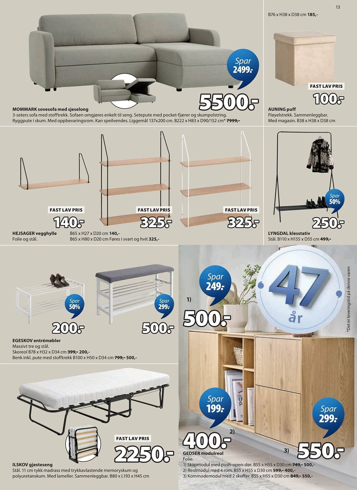 JYSK kundeavis (2026-03-30 - 2026-04-12)