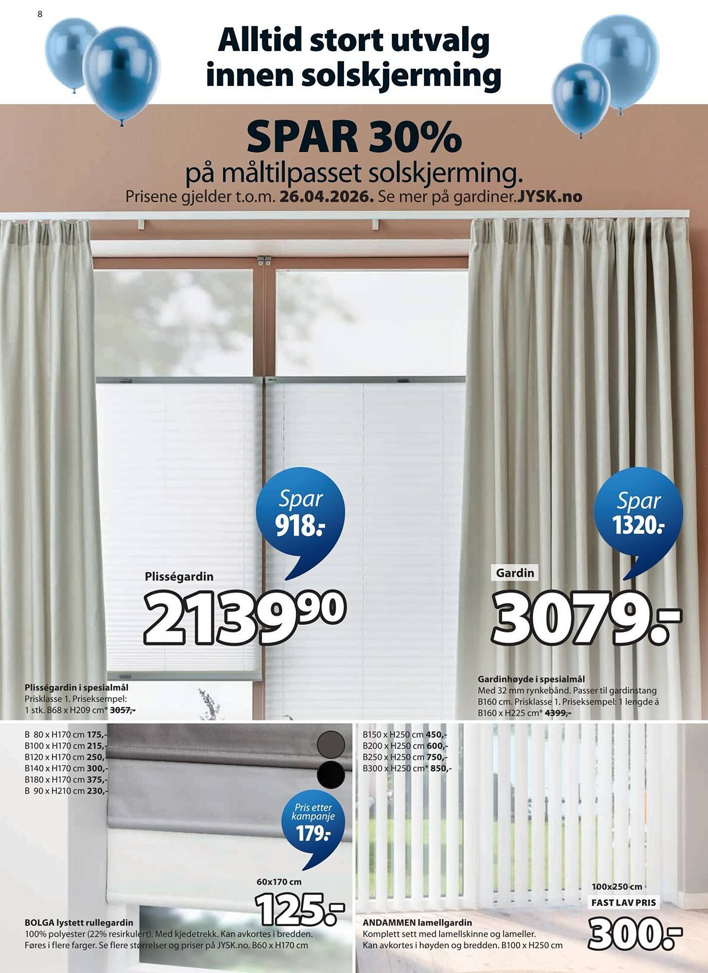 JYSK kundeavis (2026-03-30 - 2026-04-12)