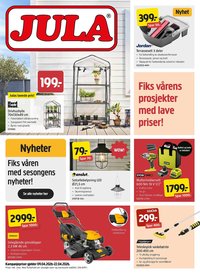Jula kundeavis (2026-04-09 - 2026-04-22)
