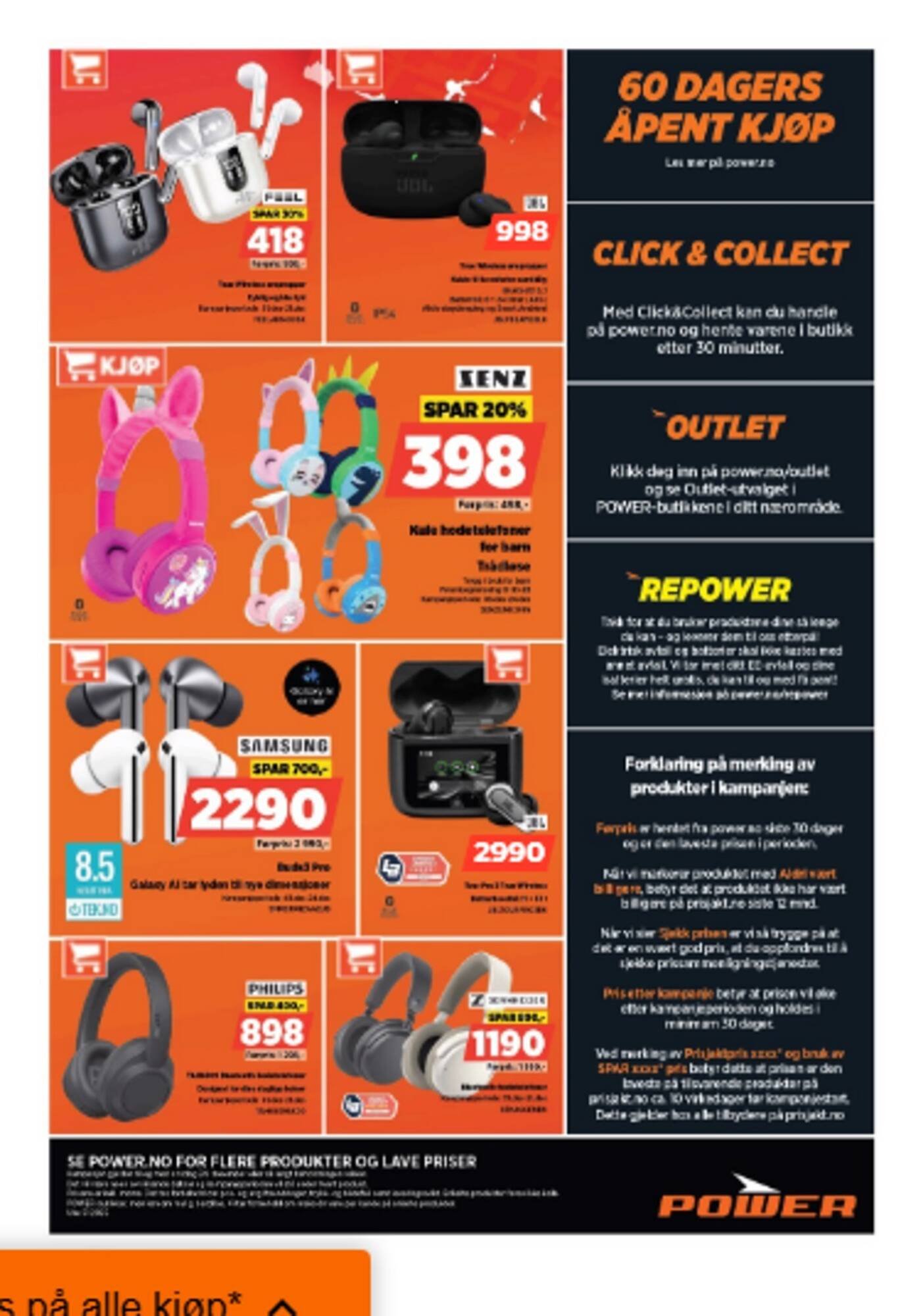 POWER kundeavis (2025-12-22 - 2025-12-28)