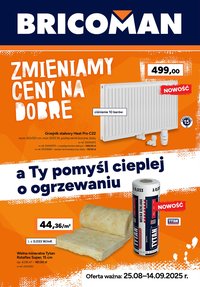 Bricoman gazetka (2025-08-25 - 2025-09-14)