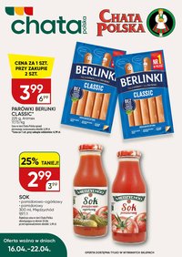 Chata Polska gazetka (2026-04-16 - 2026-04-22)