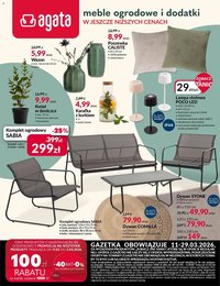 Agata Meble gazetka (2026-03-11 - 2026-03-29)