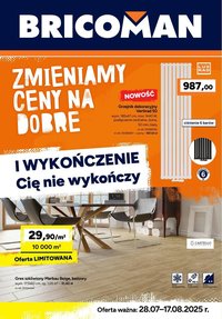 Bricoman gazetka (2025-07-28 - 2025-08-17)