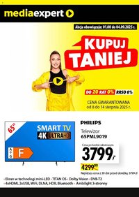 Media Expert gazetka (2025-08-01 - 2025-09-04)