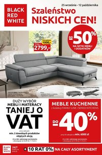 Black Red White gazetka (2025-09-25 - 2025-10-12)
