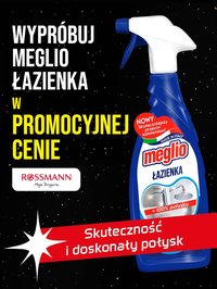 Meglio Łazienka dostępne w sklepach Rossmann gazetka (2025-08-01 - 2025-08-18)