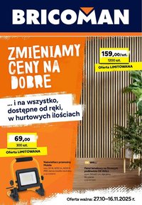 Bricoman gazetka (2025-10-27 - 2025-11-16)