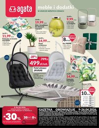 Agata Meble gazetka (2026-04-09 - 2026-04-26)