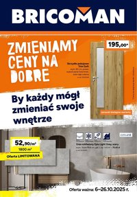 Bricoman gazetka (2025-10-06 - 2025-10-26)