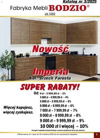 Meble Bodzio gazetka (2025-07-01 - 2025-09-30)
