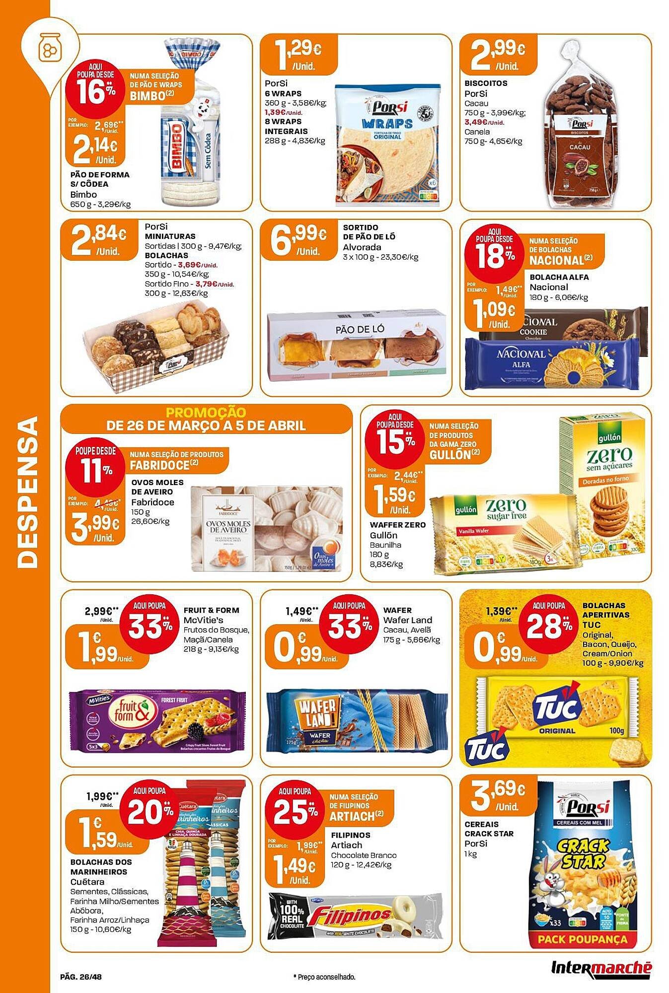 Folheto Intermarché (2026-03-26 - 2026-04-05) | 26
