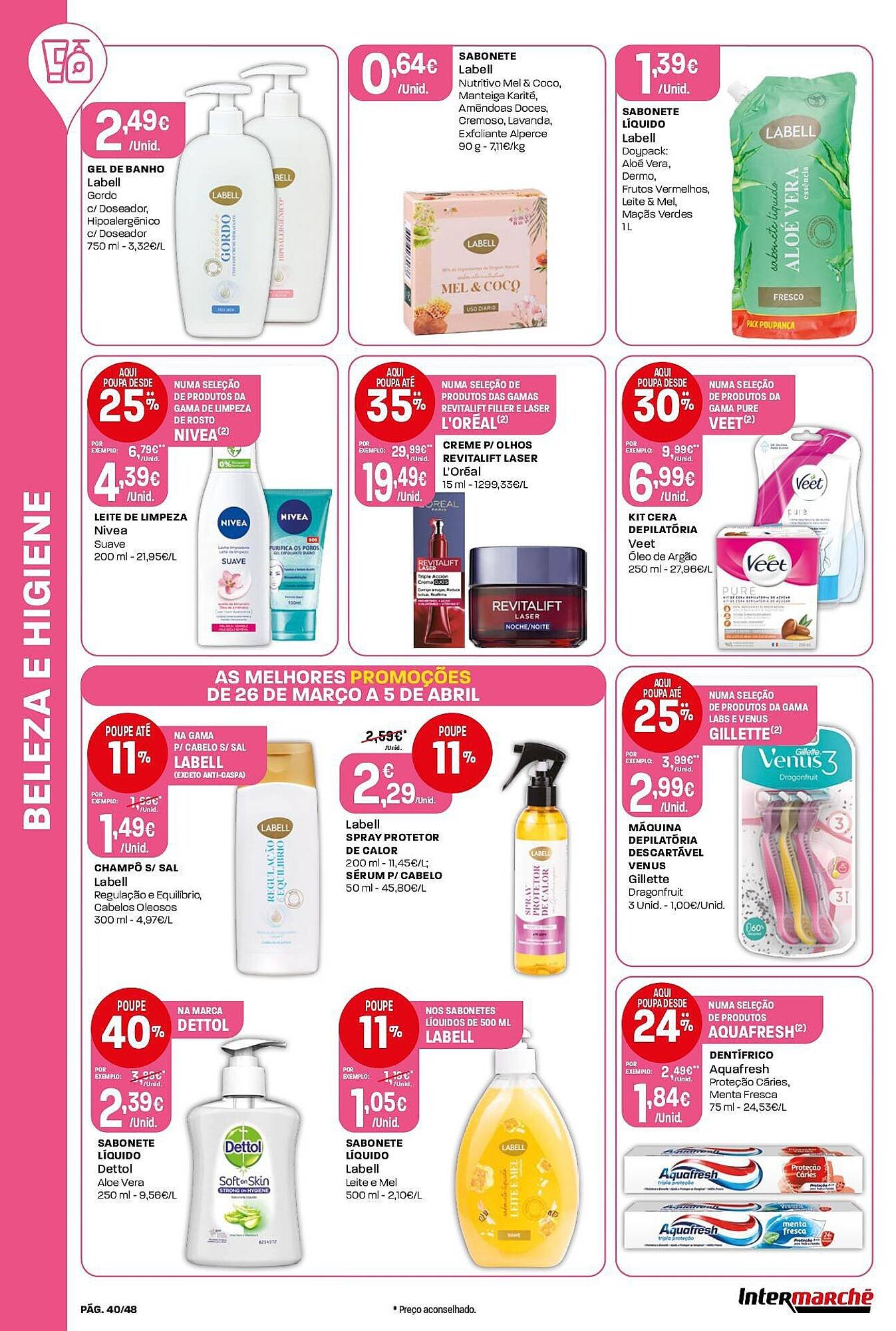 Folheto Intermarché (2026-03-26 - 2026-04-05) | 40