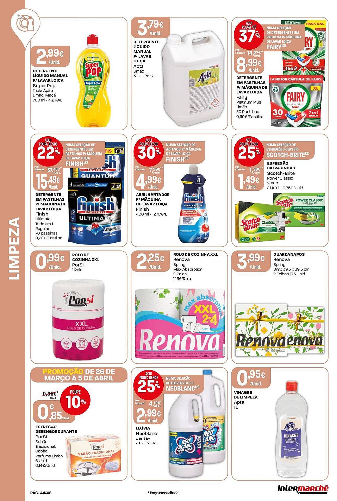 Folheto Intermarché (2026-03-26 - 2026-04-05) | 44