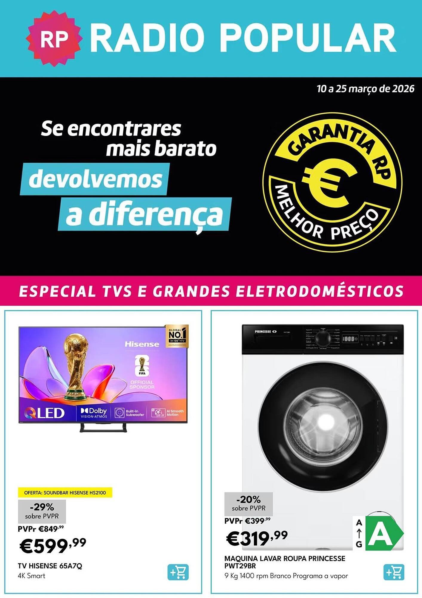 Folheto Radio Popular (2026-03-10 - 2026-03-25) | 1