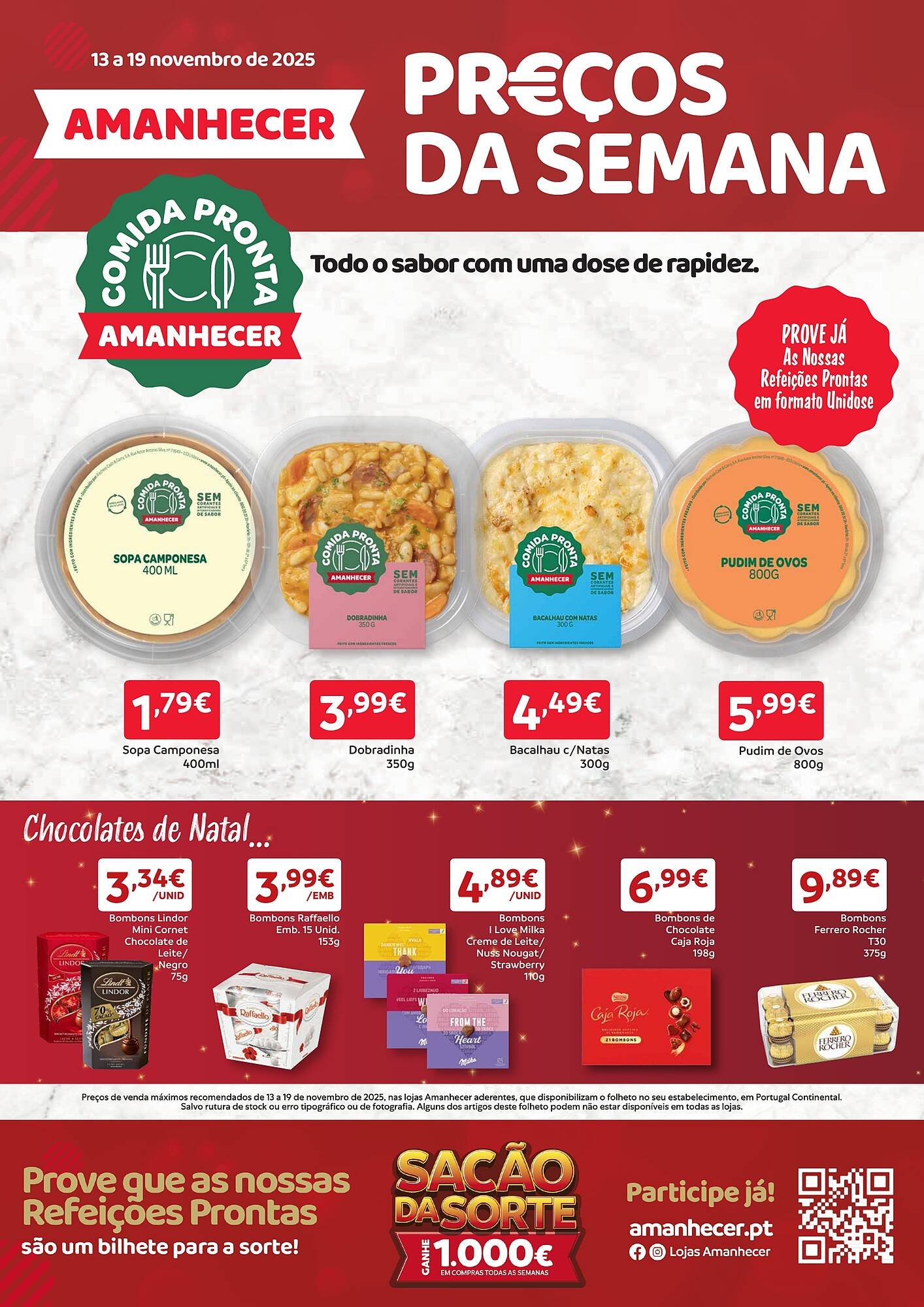 Folheto Amanhecer (2025-11-13 - 2025-11-19) | 1