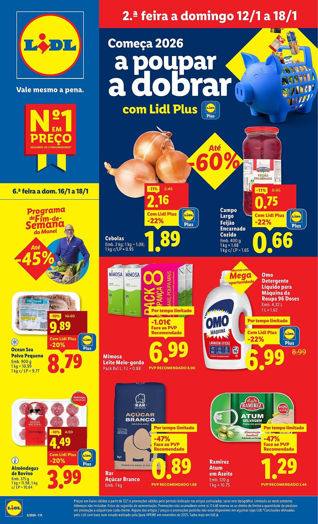 Folheto Lidl (2026-01-12 - 2026-01-18) | 1