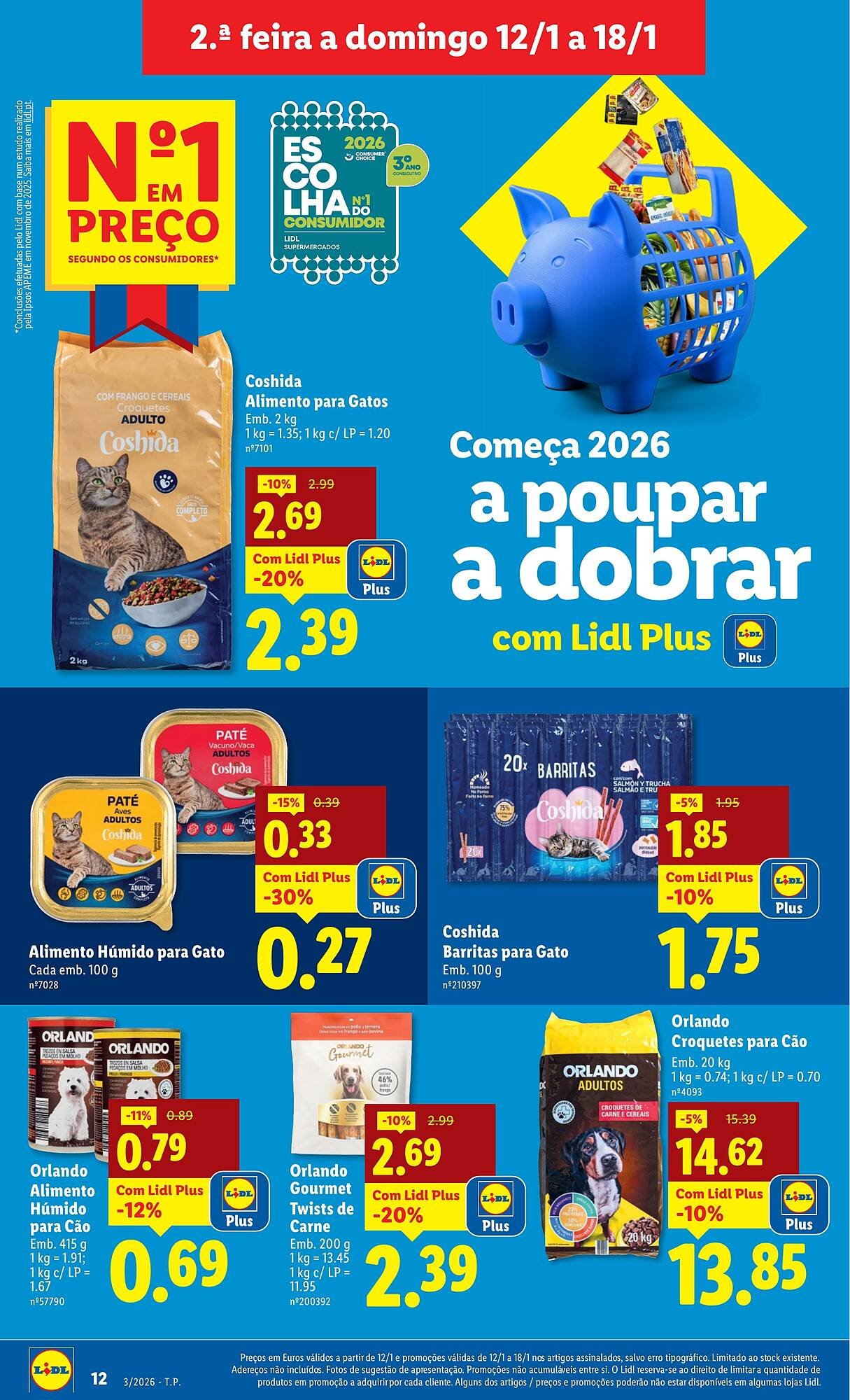 Folheto Lidl (2026-01-12 - 2026-01-18) | 12