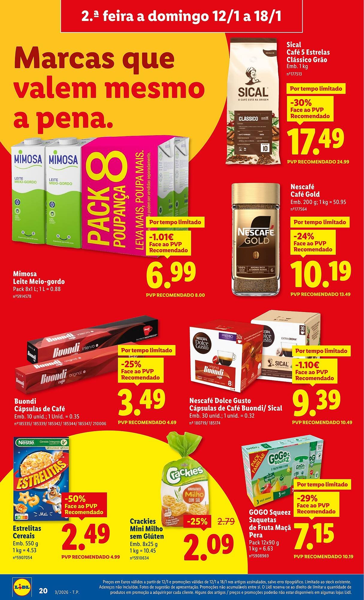 Folheto Lidl (2026-01-12 - 2026-01-18) | 20