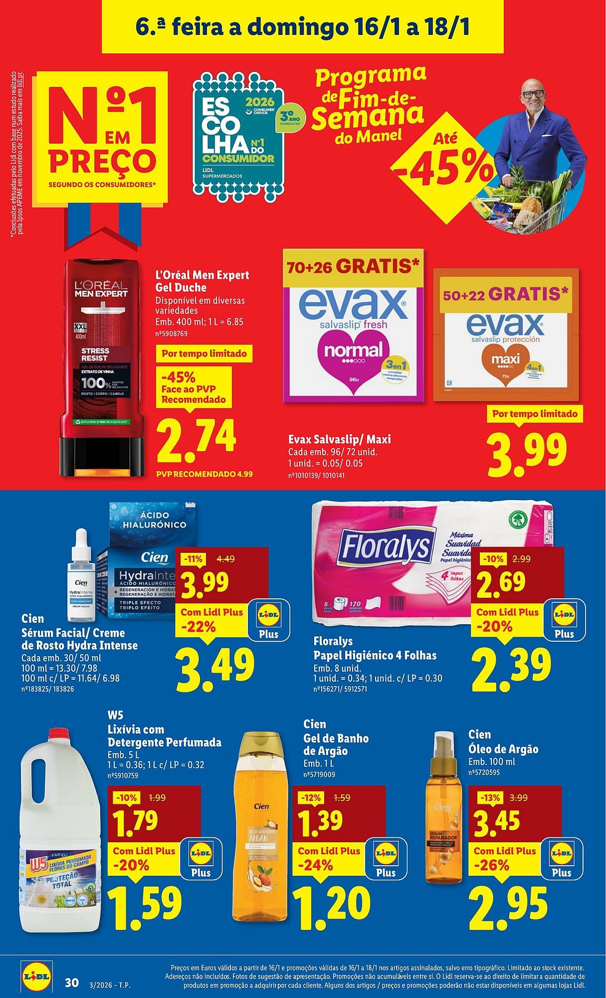Folheto Lidl (2026-01-12 - 2026-01-18) | 30